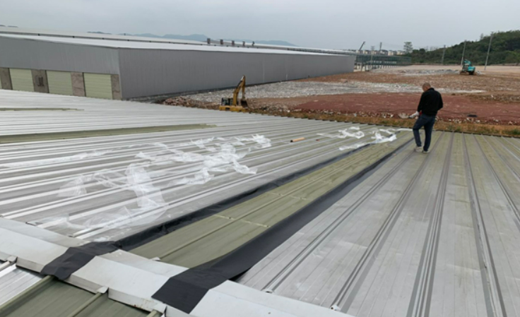 鄂州厂房屋面防水维修案例